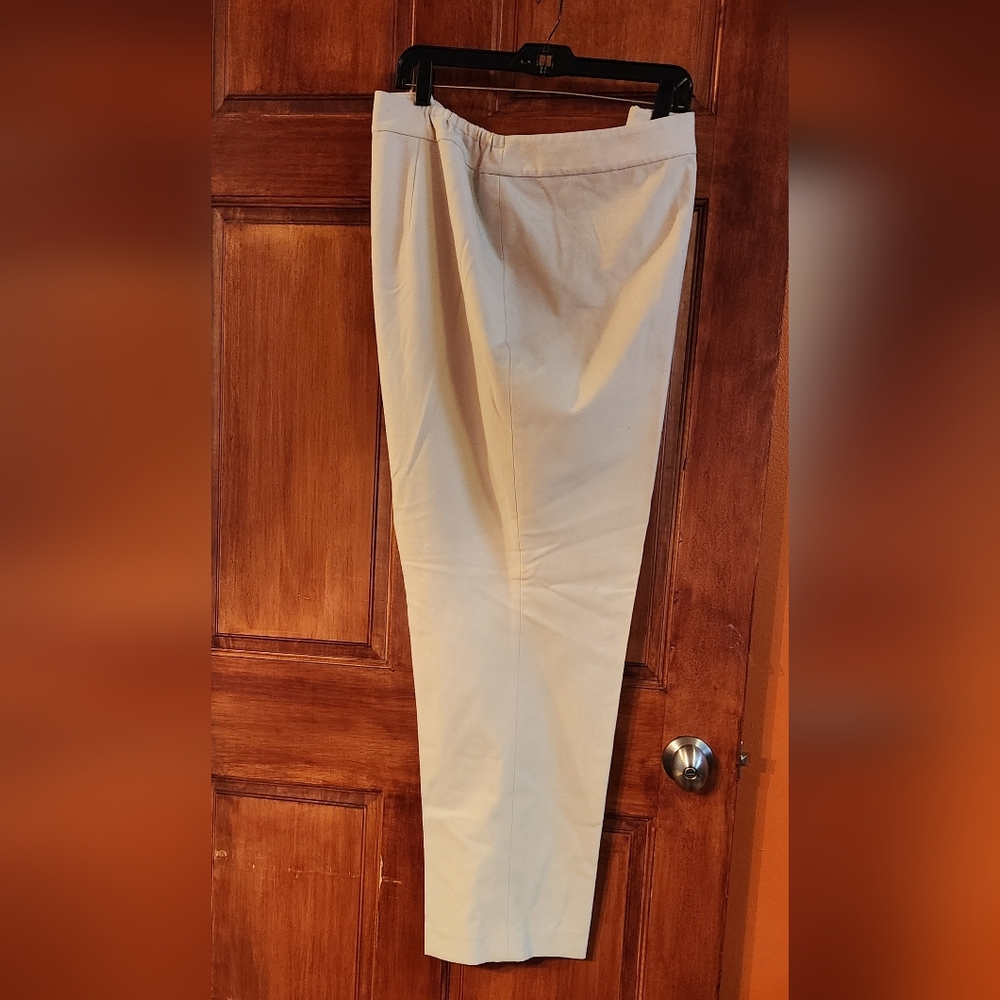 Cream trousers